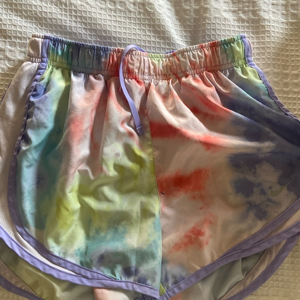 Women’s Small Multi Color Nike Dri Fit Shorts.